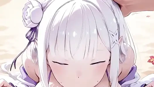 Emilia's Bikini Beach Seduction