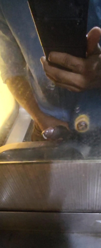Key moment from "Desi guy jerking off in public train"