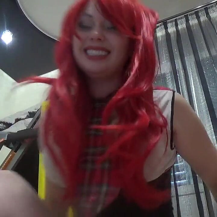 Giantess will make you her doll
