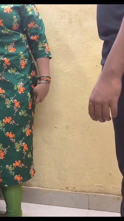 POV jija ji caught her saali watching porn in kitchen | Clip 1