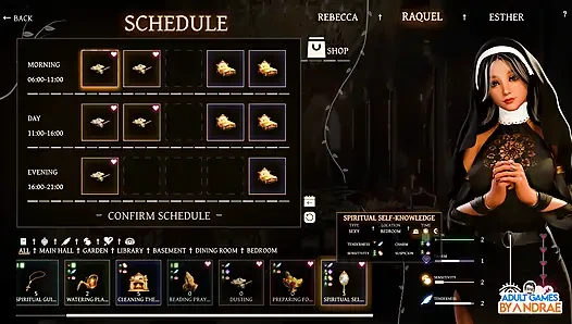 Sisters in Sin Gameplay Part 4 - The Basement Mystery and Raquel's Temptation