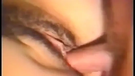 Gorgeous babe likes getting her wet cunt fucked hard by a huge pole