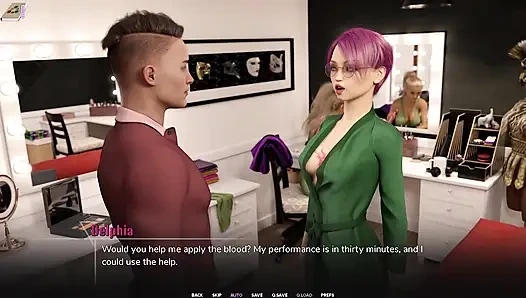 Табу Университет - помогая Эмо разкрасить тело