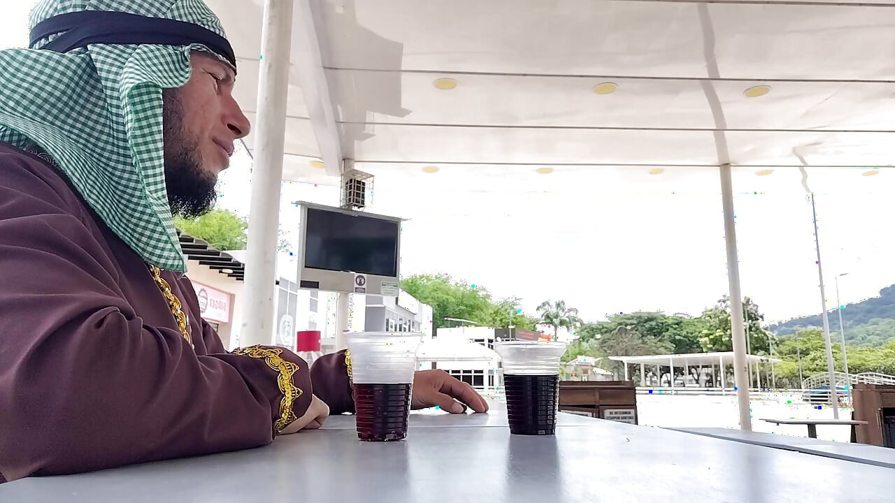 Bar Seduction: Latina Temptress Takes Arab Stranger Home for Raw, Standing Passion