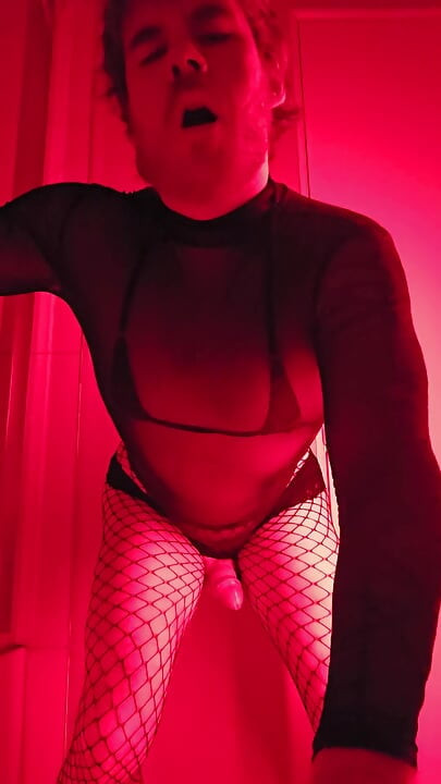 Closeted sissy anal fun