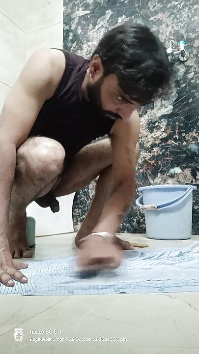 Tío indio, oficial de policía, chupó y folló