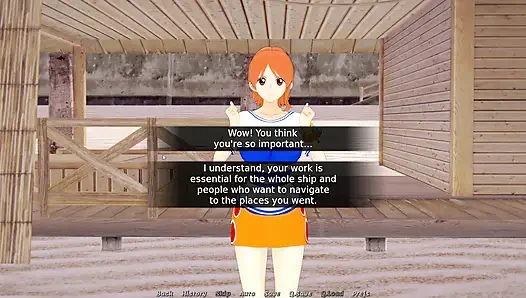 Fantasy Date - Fantasy Date - Undressing the Beautiful Nami from One Piece