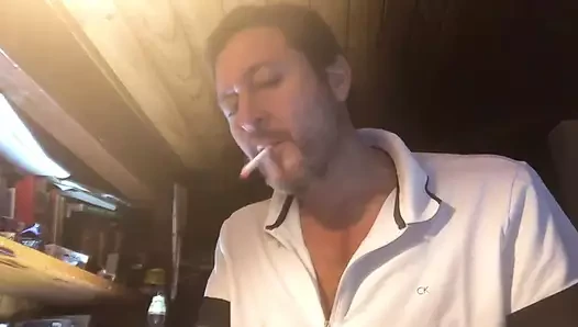 Marko Polo porn video – Smoking in Polo Shirt