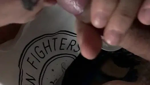 My wife gives me a slow blowjob with a mega final cumshot