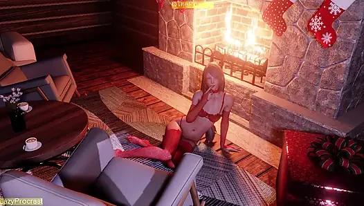 Final Fantasy - My Christmas 2025 Extravaganza Nude Remix Color WM (No Sound) By LazyProcrast Animation 3D Hentai
