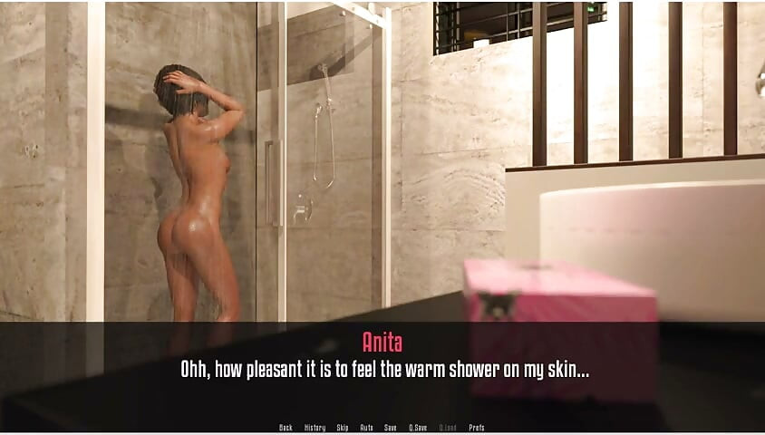 Anitas internship – Gameplay – Roleplay – Petite tenåring prøver vibrator for første gang, sett på av stefar