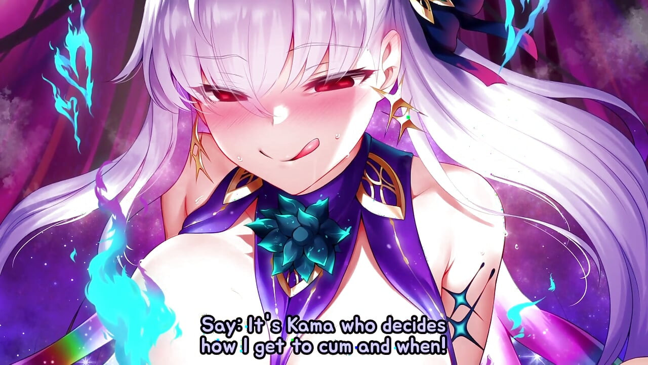 Kama Charms Awak Dengan Payudara Besarnya Dan Badan Ilahi! (Fate Grand Order, Femdom, Yandere, Edging, orgasme musnah)