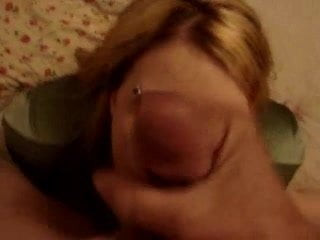 Giving Shelly a facial