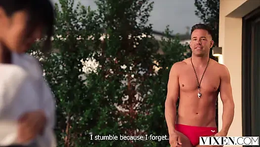 Vixen mükemmel doğal çarpıcı bebek Emiri Momota yoğun çoklu orgazm oluyor