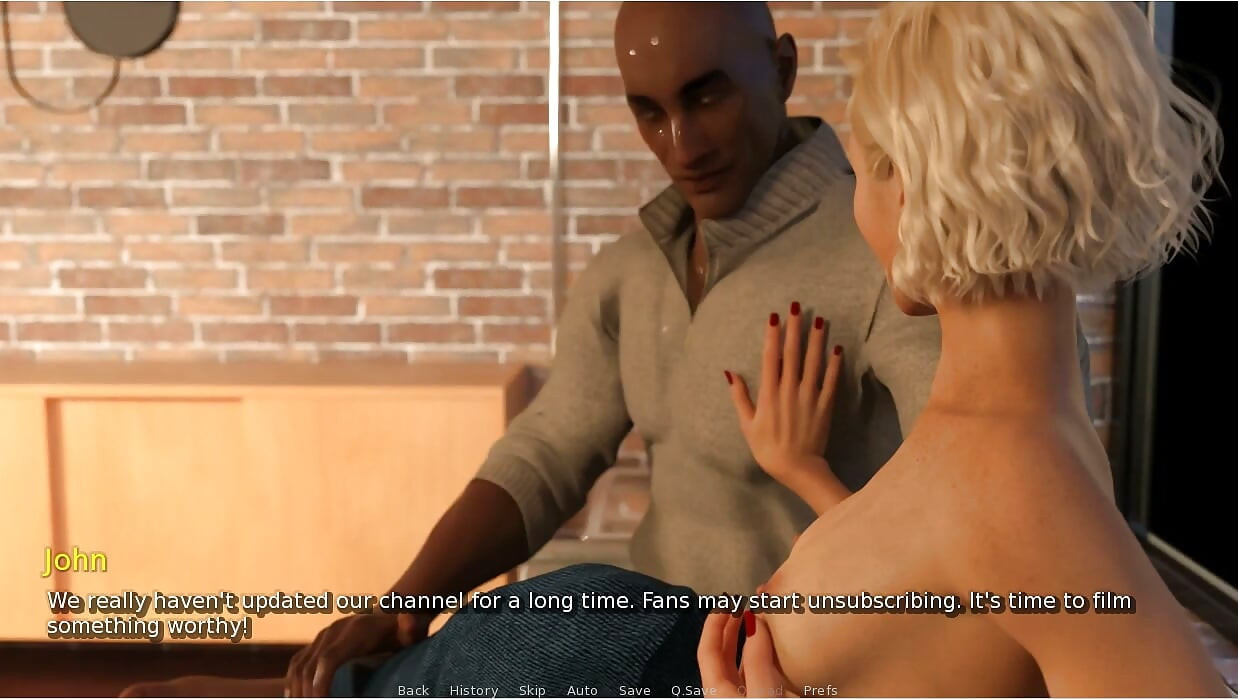 Mijn hete vrouw - gameplay - rollenspel - eerste keer Chasity & Billy orgie