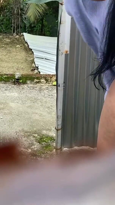 Thrilling moment from "Camera records WOMAN in beach dressing room without realizing it (LATINA VOLUPTUOSA)"