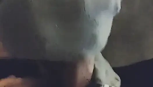 Handjob kaus kaki slow-mo