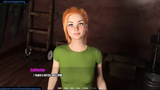 Büyükannenin evi - Betty'nin göğüslerini ve ağzını siktim