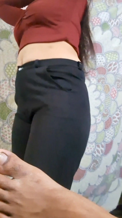 Students like big cock tight pussy shor skirt jeans top | Clip 1