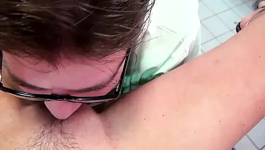 Двойное Проникновение Милфы-блондинки, Трах С Доктором, Осмотр