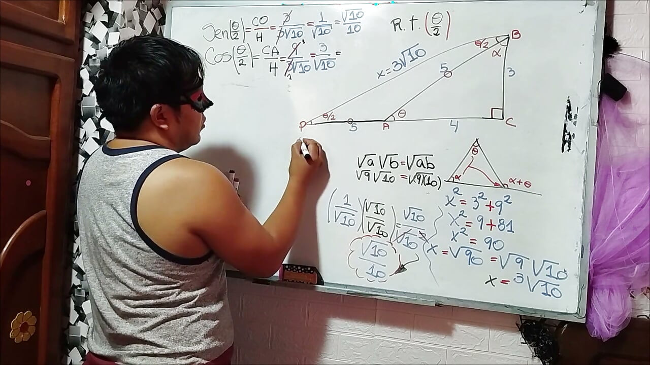 19 Trigonometry: Separuh sudut (37/2) - Senaman