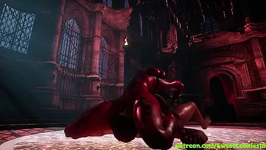 Hot Succubi Drain and Dominate in a Wild Scene