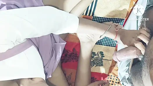 Season 112. Hot desi bhabhi drinking husband's cock water in mouth