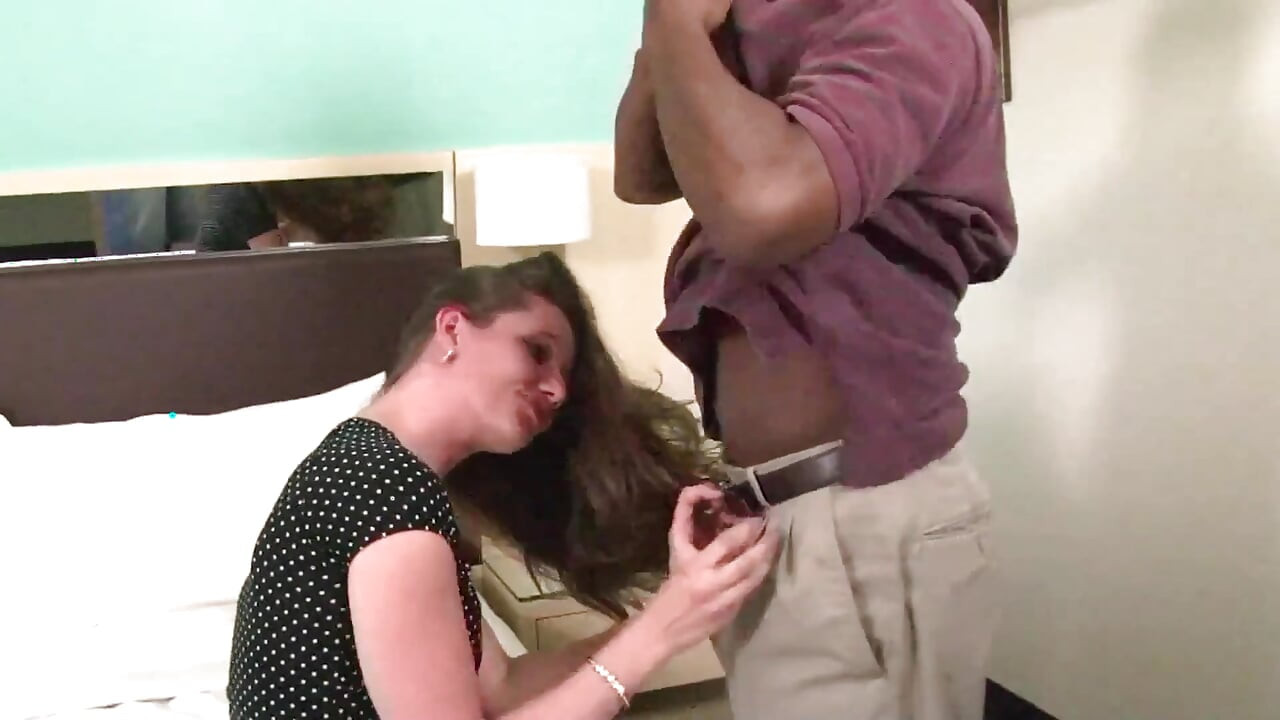 Amateurs Encounters Scene-2 brunette MILF with Small Tits in Amateur Interracial Fuck