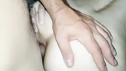 Seks anal gigih dengan istri close-up