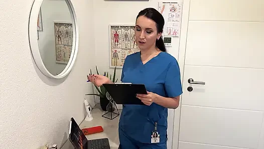 Er wird während der massage beim erwischt