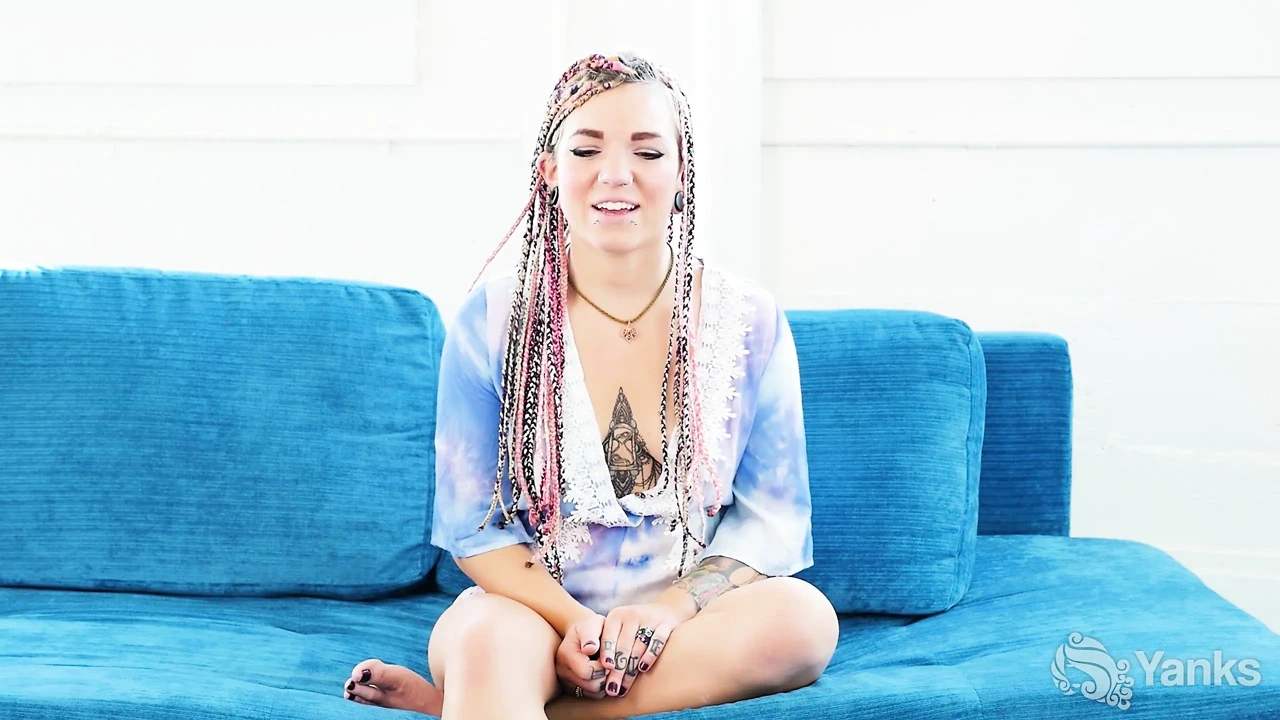 Pixie Lehaj Oils up Her Pussy