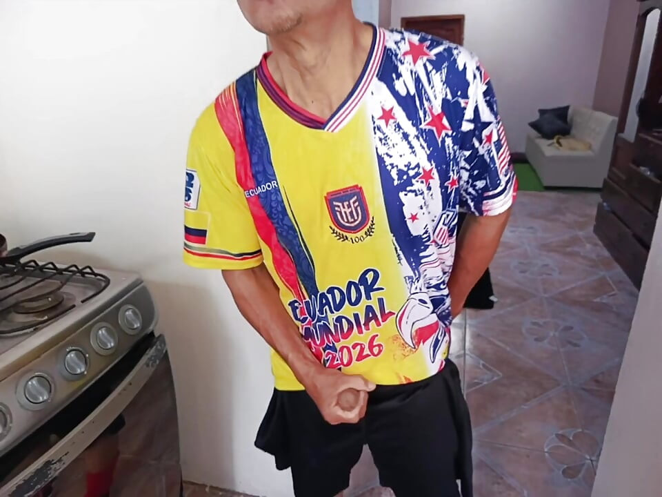 I fuck my beautiful, big-titted Mexican stepdaughter before the World Cup starts.