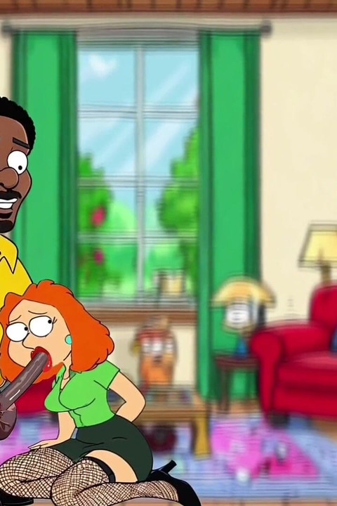 A Black Neighbor Shoved His Black Cock Into a White Married Housewife's Mouth.