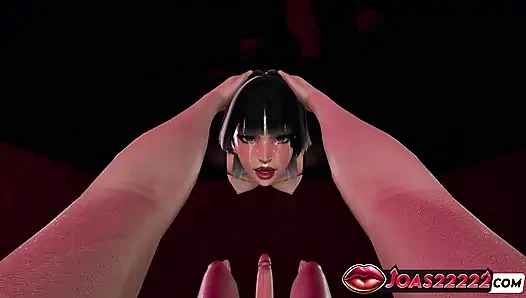 Hentai 3d nilon hot riri: ngocok kontol sambil berdiri, nyepong kontol ceroboh dan nyepong kontol sampai tenggorokan berujung crot sperma