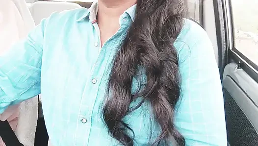 Step Dad and Step Daughter Car Sex Telugu Dirty Talks