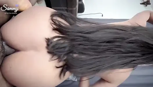 Seks anal dan footjob