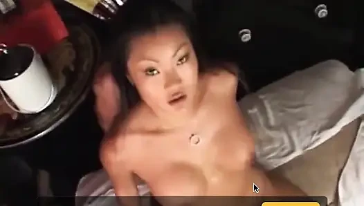 Lucy Lee Fucking in the Massage Parlor with Her Black Hair