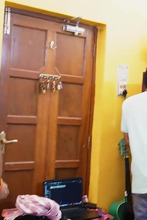 A Sexy Couple Returning Home After Party and Doing Sex Infront of There Servant and Their Servant Also Join to Fuck Hardly