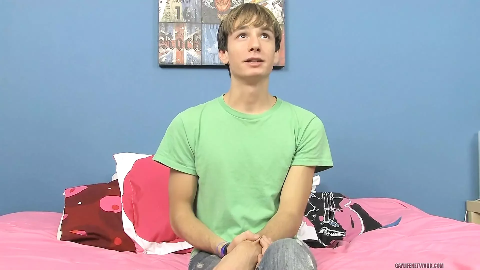 性感的 twink nathan stratus 谈论