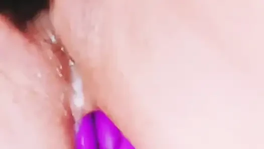 Seksi kadın eğleniyor
