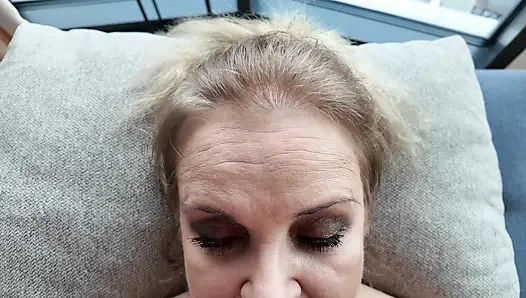 Gorgeous MILF Spreads Legs Wide for Young Dick