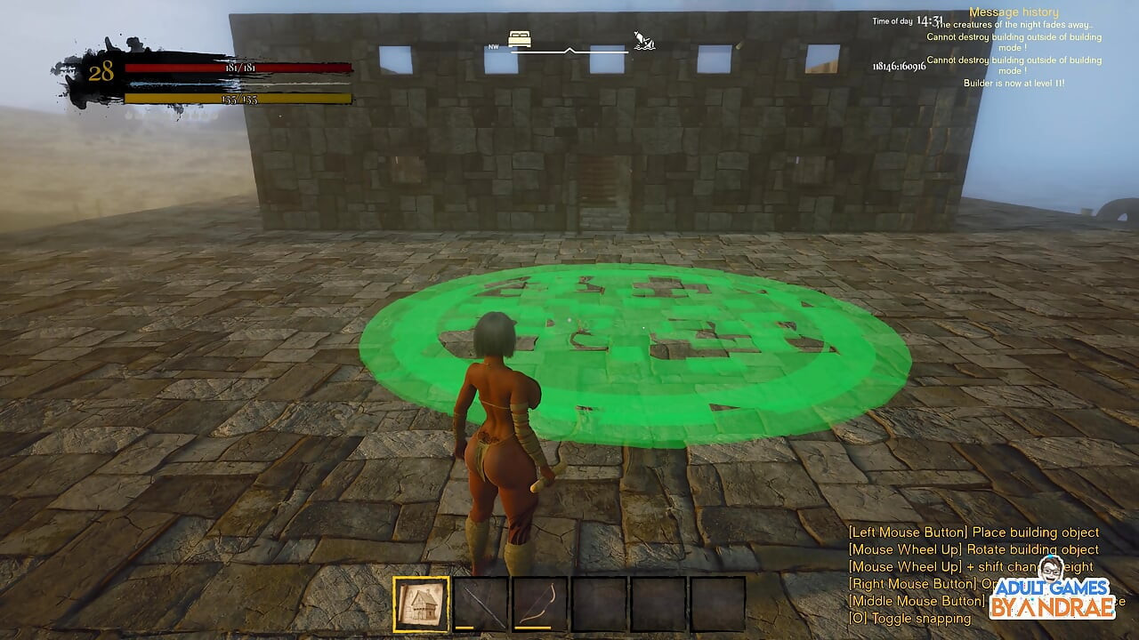 EP7: Building the Stone House Kitchen, Bed & Bath in Wicked Island (Gameplay)