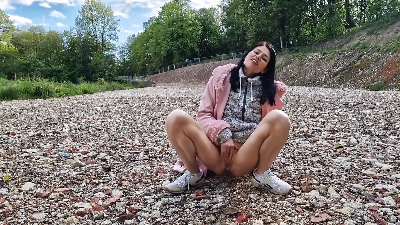 Outdoors Naked and Pissing in Public Compilation