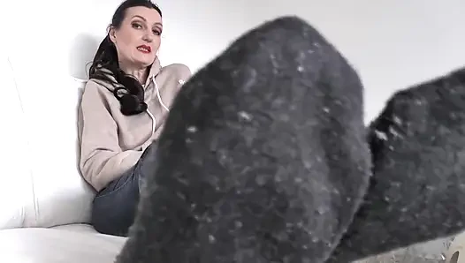 Even Today You'll Be Sniffing My Smelly Socks, Get Yourself off and Lick...