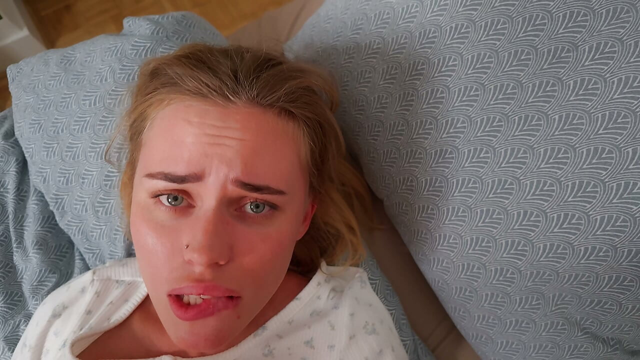 Look at my wet pussy and put your thick cock in your stepsister already