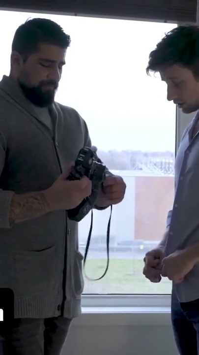 DadCreep - Fit And Sexy Twink Stepson Poses For His Big Hairy Stepdaddy For A Lustful Photoshoot | Clip 1