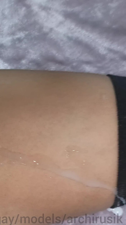 A Young 18-year-old Student Was Fucked in the Ass and Filled with Sperm with a Smooth, Beautiful Narrow Point!