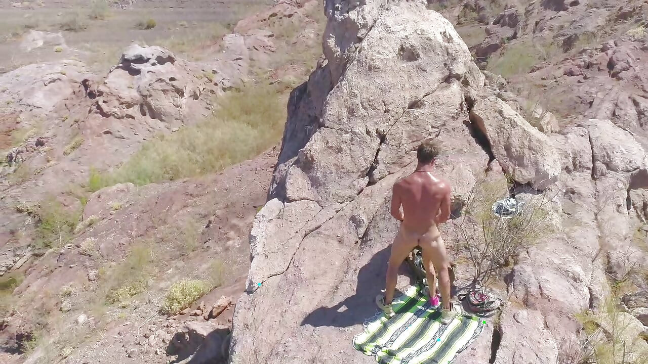 Fucking and Sucking on top of a mountain