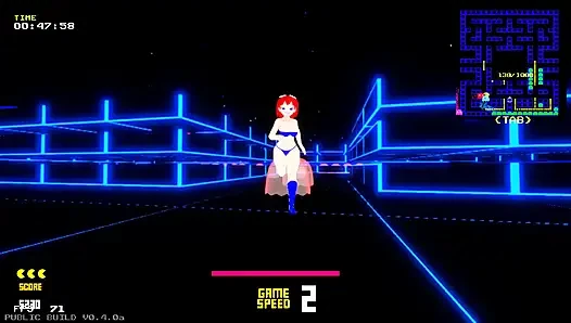 Pacman Ghosts решают трахнуть меня все вместе, борясь за мою сперму в рот