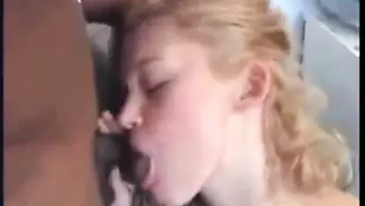 Pretty Blonde gets Anal from Black Guy